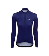 PASSION Z3 | Langærmet Cykeltrøje TEMPS | indigo purple | DAME