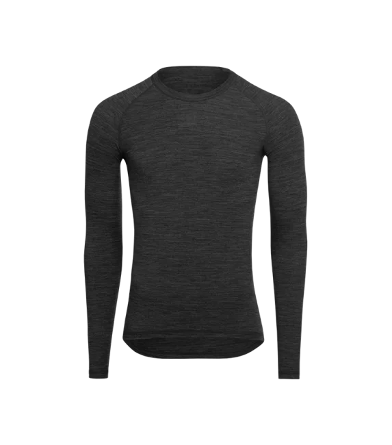 BASE Z1 | Langærmet  MERINO | grå