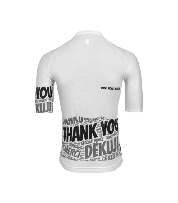 STYBY - THANK YOU | Cykeltrøje AERO | white