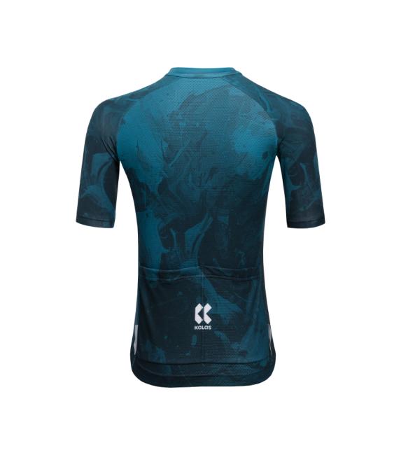 Børne kortærmet cykeltrøje | MOTION Z6 Forest Green