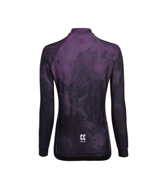 Dame kortærmet cykeltrøje | MOTION Z6 Plum Purple